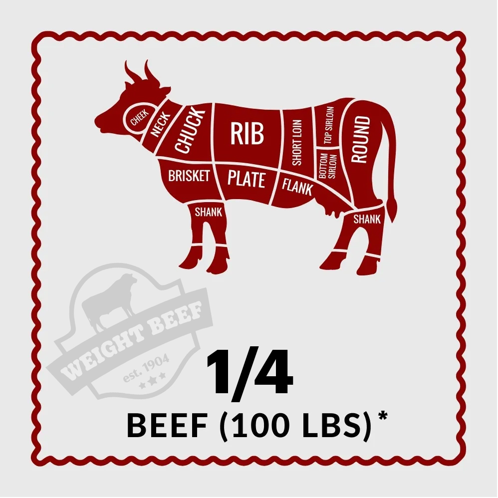 Beef 4 Weight Beef - Premium Beef from the Ranch